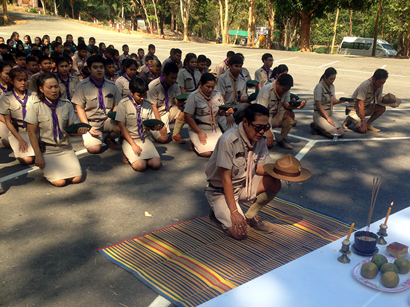 Boy and Girl Scouts camp, academic year 2019